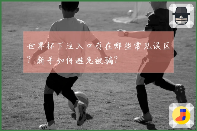 世界杯下注入口存在哪些常见误区？新手如何避免被骗？