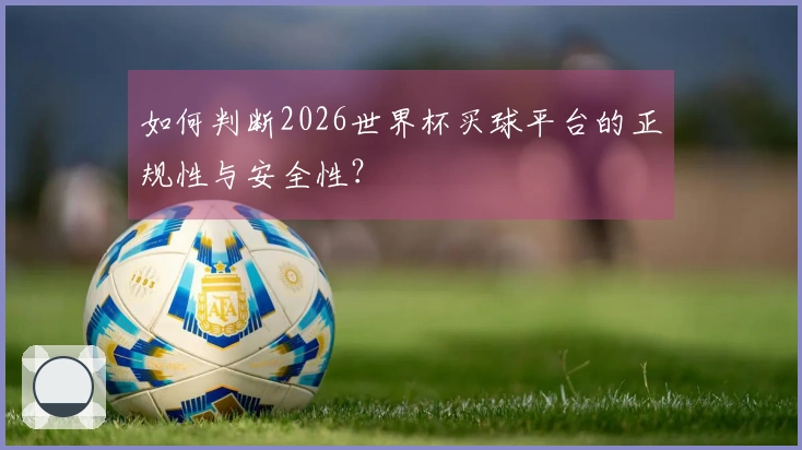 如何判断2026世界杯买球平台的正规性与安全性？