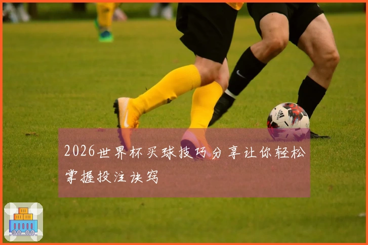2026世界杯买球技巧分享让你轻松掌握投注诀窍